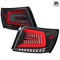 Spec-D Tuning SEDAN LED LIGHT BAR MATTE BLACK HOUSING AND CLEAR LENS, 2PK LT-WRX084JRLED-SQ-TM - alternate 1